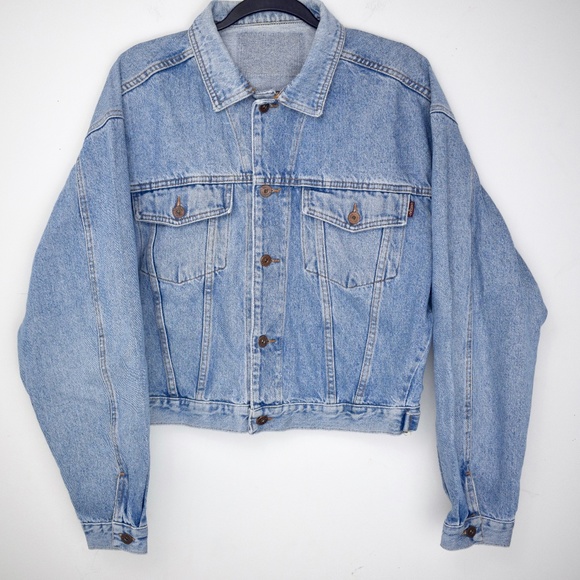 Vintage Jackets & Blazers - Vintage Casucci Italian Denim Jean Jacket